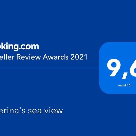 Katerina'S Sea View Leilighet Kavála Eksteriør bilde